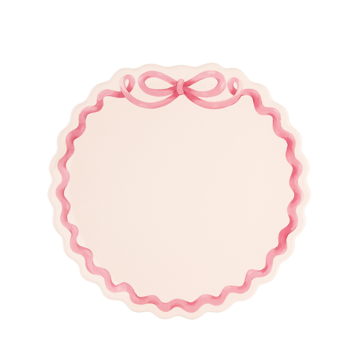 Spitalfields Silk Dinner Plate pink, CATH KIDSTON