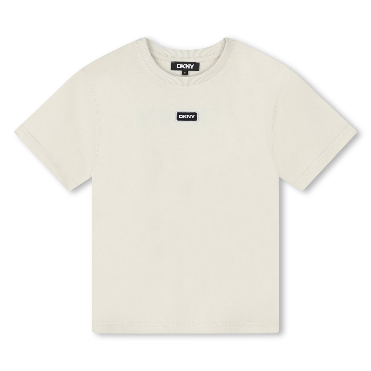 T-shirt manches courtes coton palombe, DKNY