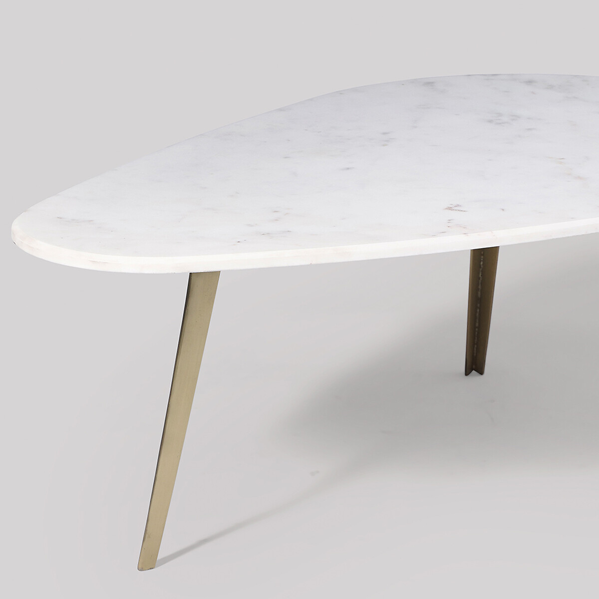 Kitson White Marble Coffee Table white marble, SWOON