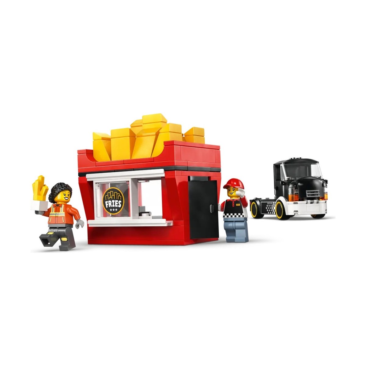 City Le food-truck de frites multicolore, LEGO