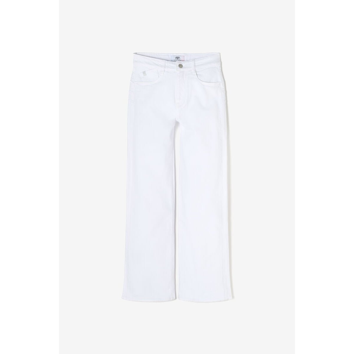 Jeans loose, large pulp wide leg , 7/8ème white, LE TEMPS DES CERISES