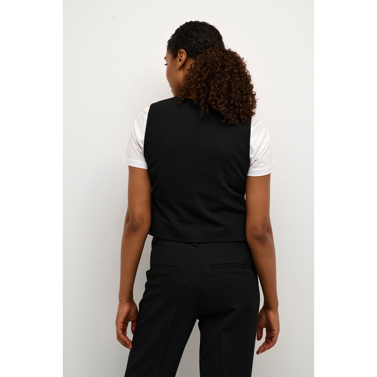 Manteau noir black deep, KAFFE