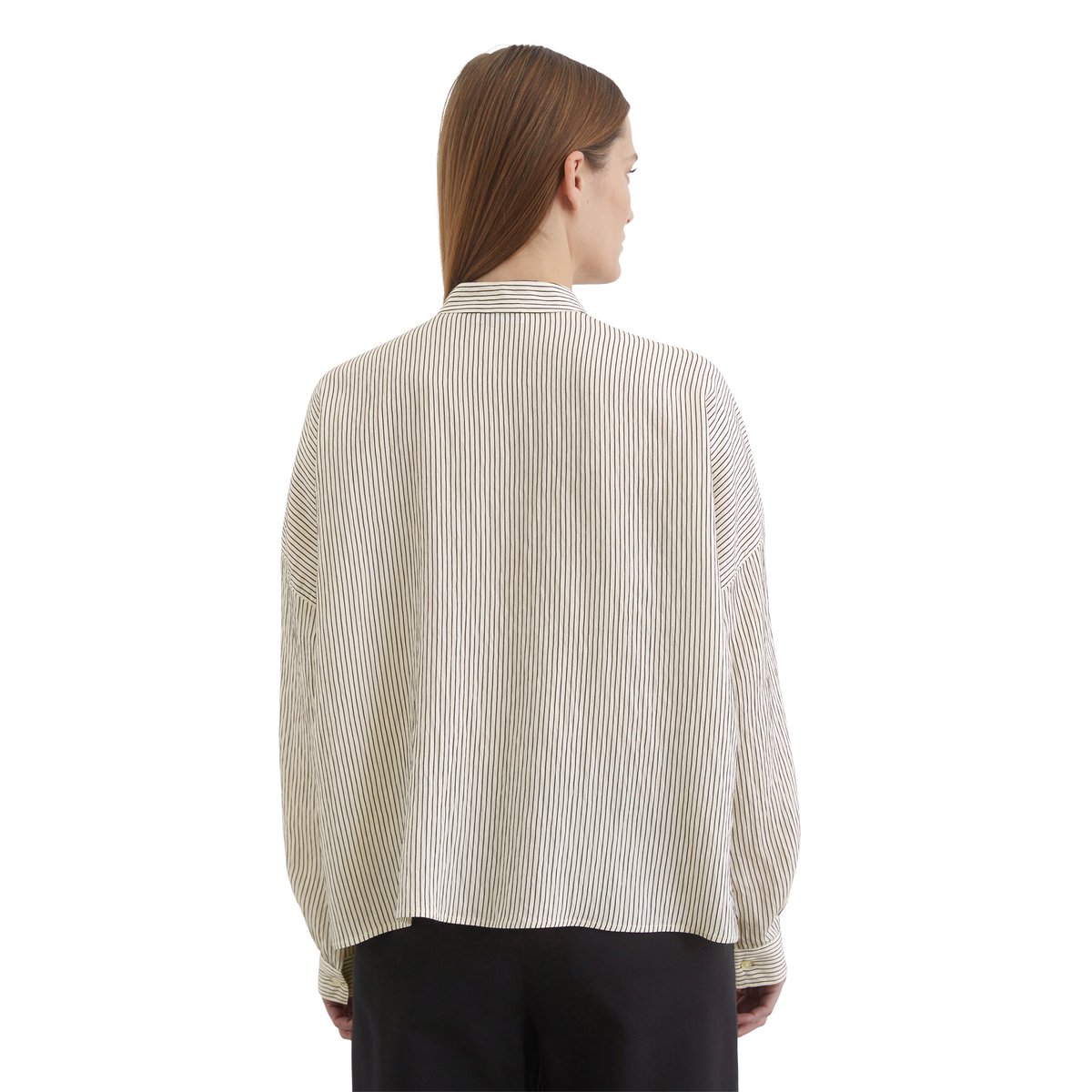 Blouse rayée relaxed avec LENZING™ ECOVERO™ multicolor, MARC O'POLO