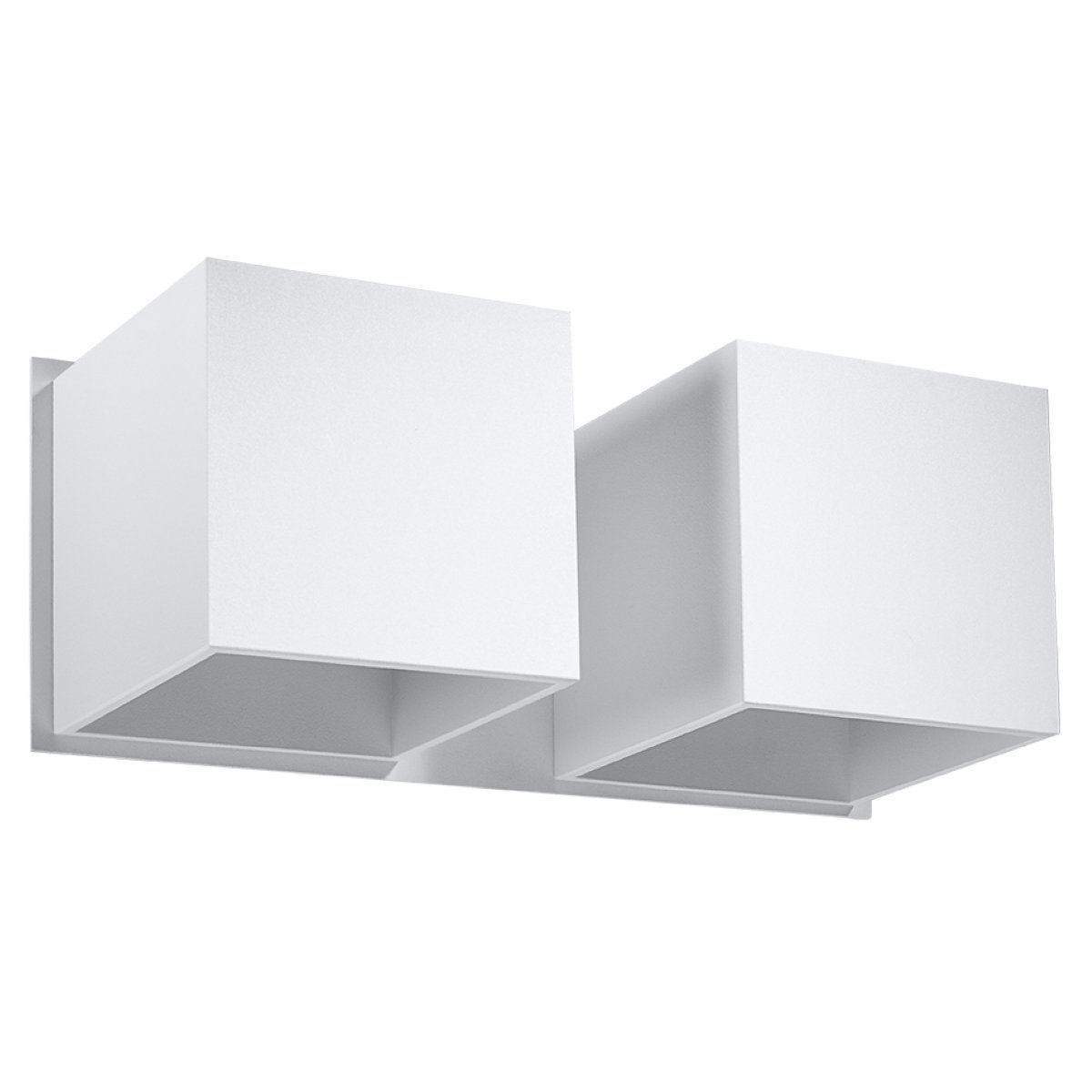 Applique Aluminium Blanc G9 2 Quad blanc, EDEN