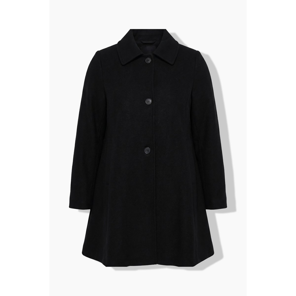 Manteau aspect laine noir, ULLA POPKEN