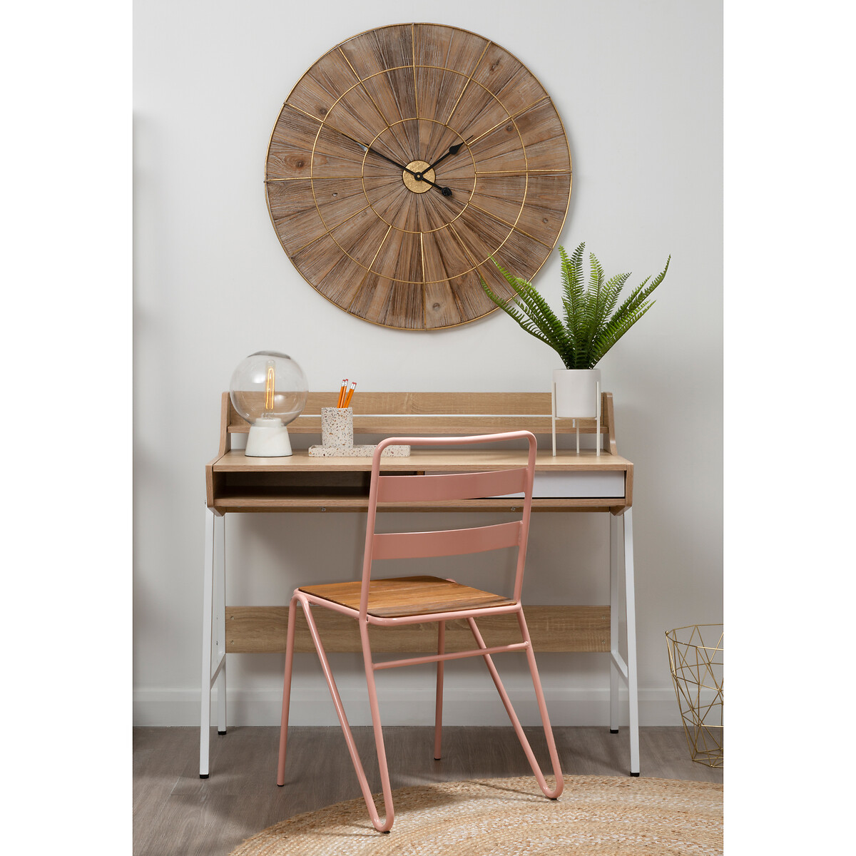 Jaxon Oak Desk natural, SO'HOME