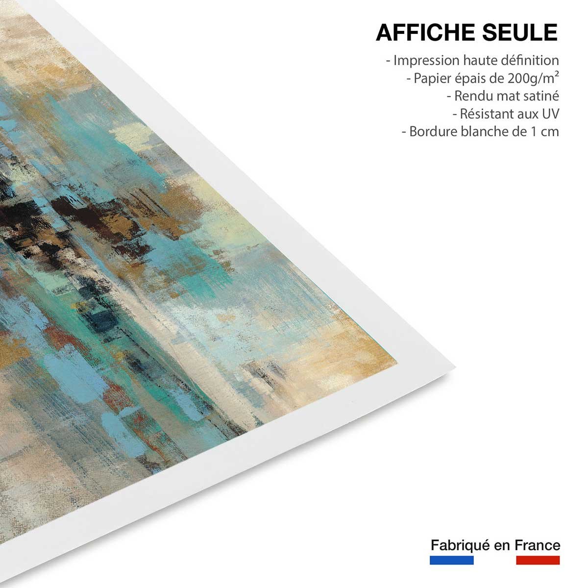 Affiche Fjord affiche seule, HEXOA