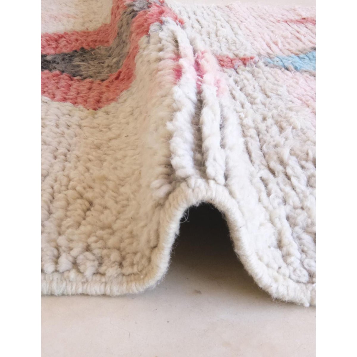 Tapis de couloir berbère Boujaad coloré 89 x 492 cm palette colorée, AFK LIVING