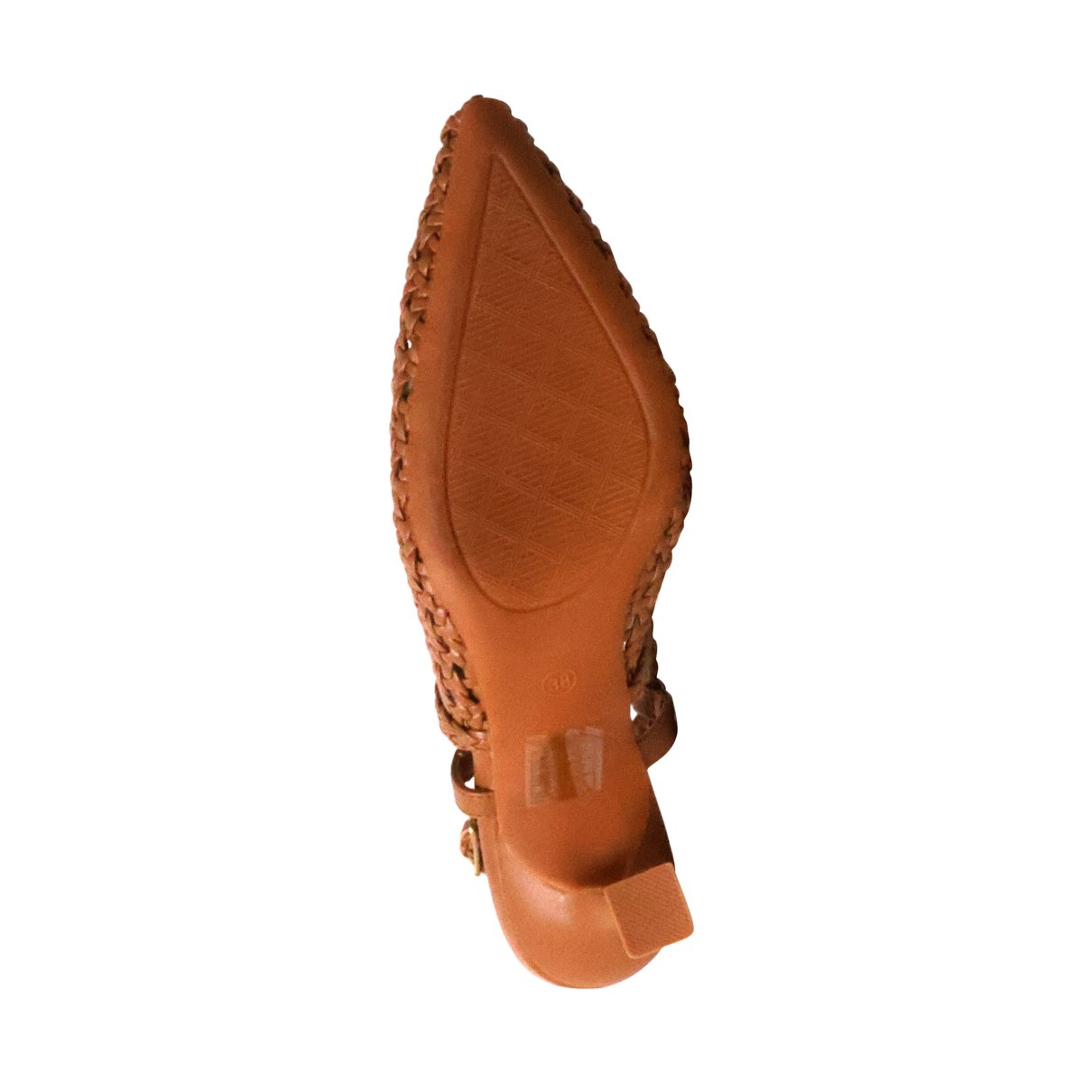 Escarpin à Talon camel, ENZA NUCCI
