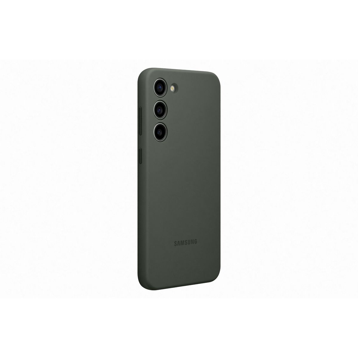 Coque S23+ Silicone Khaki kaki, SAMSUNG