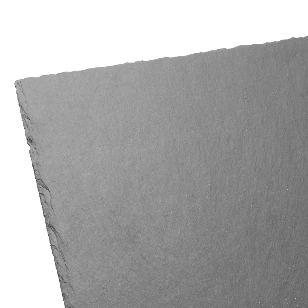 Assiette en ardoise carrée - 20x20cm gris, WADIGA