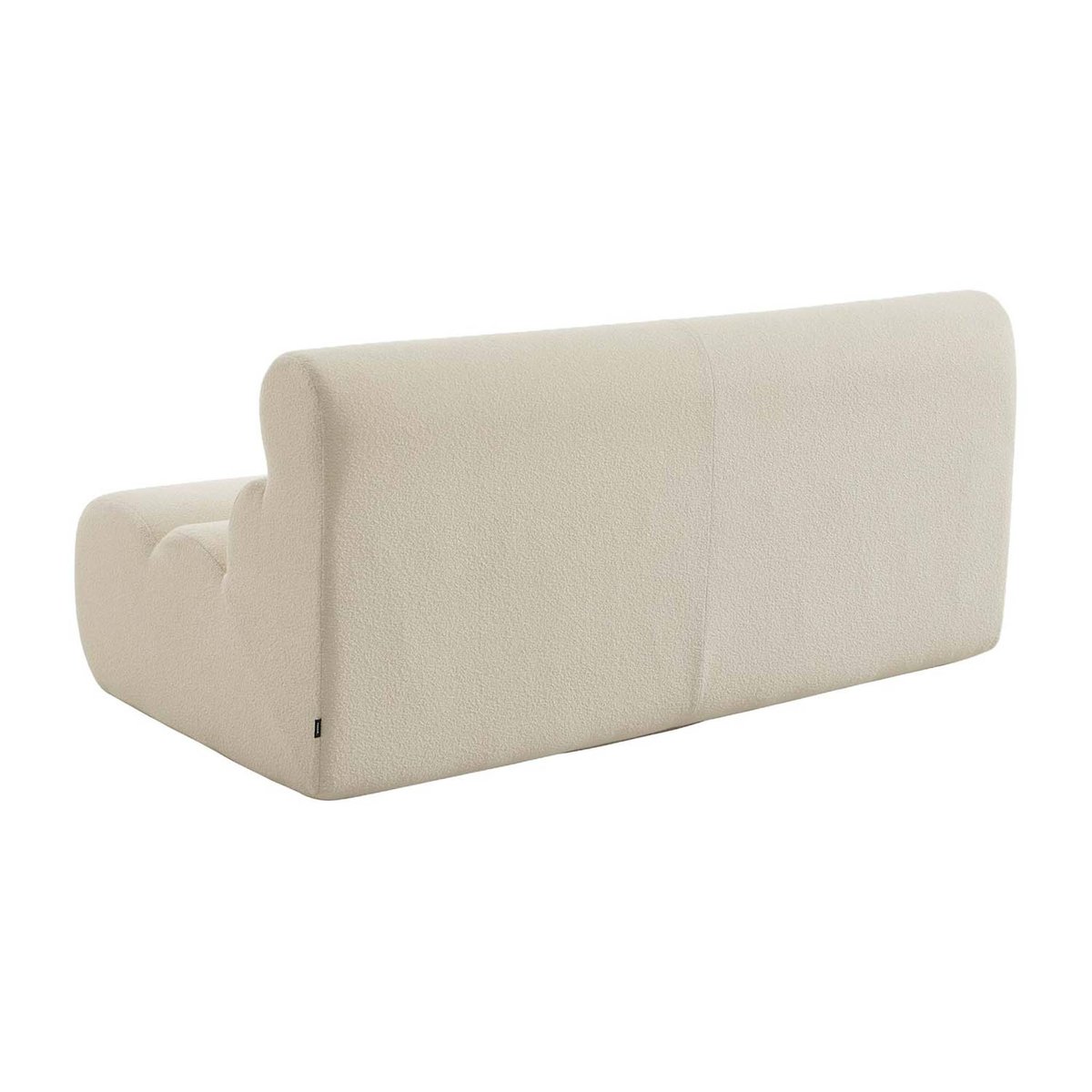 Chauffeuse compressée bouclette texturée 2 places NOVA beige, SWEEEK