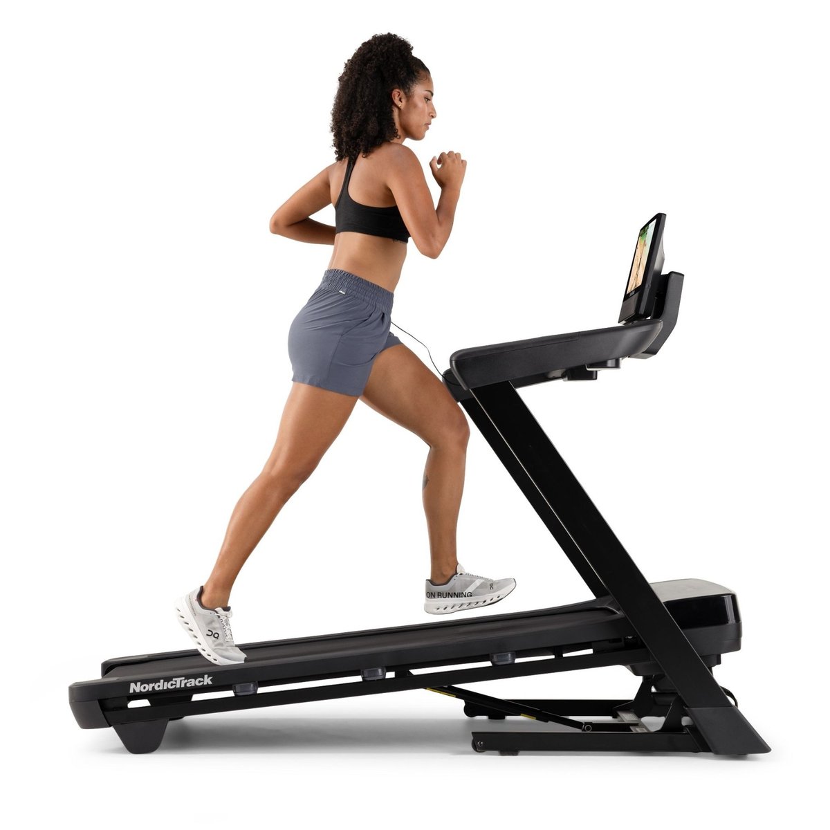 Tapis de course T Series 16 / +12 inclianaison / 20 km/h gris, NORDICTRACK