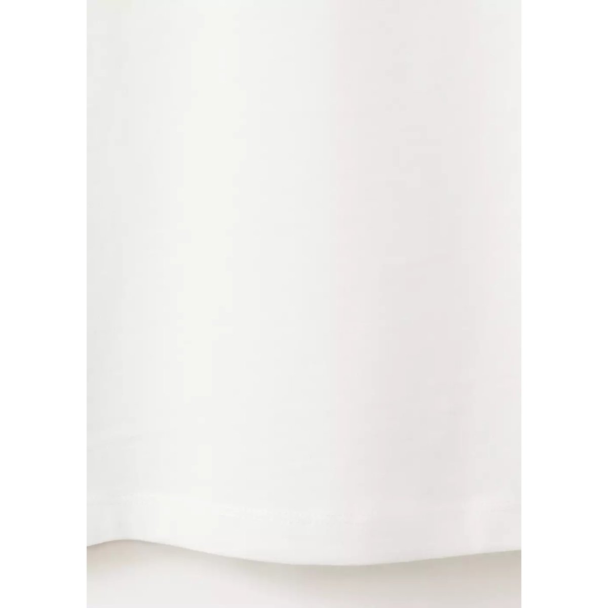 T-shirt basique en coton blanc cassé, MANGO TEEN