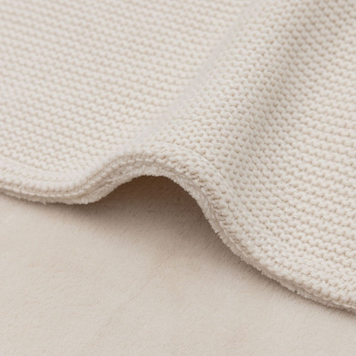 Couverture en polaire ecru, JOLLEIN