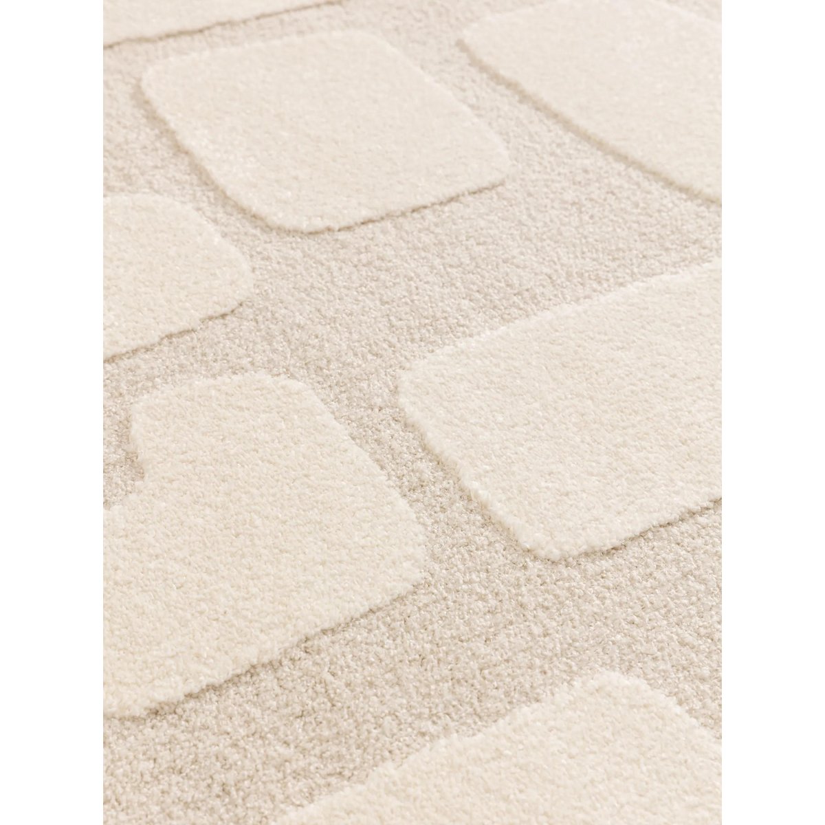 Tapis rond EVE crème, BENUTA