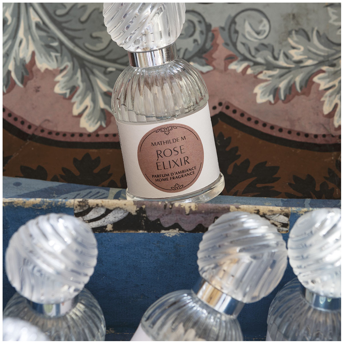 Coffret découverte 4 parfums d'ambiance 30 ml transparent, MATHILDE M