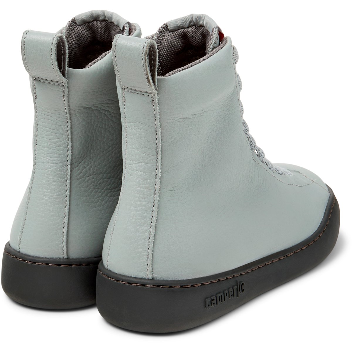 Sneaker-Bootie Peu Touring Smooth Leather gris pastel, CAMPER