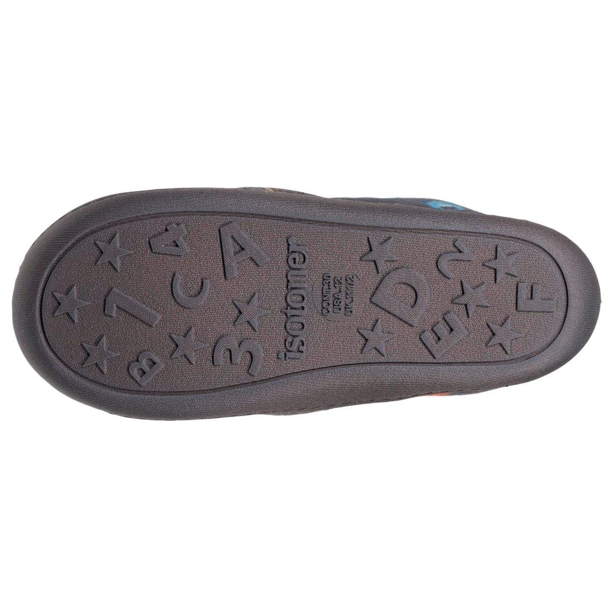 Chaussons Mocassins gris, ISOTONER