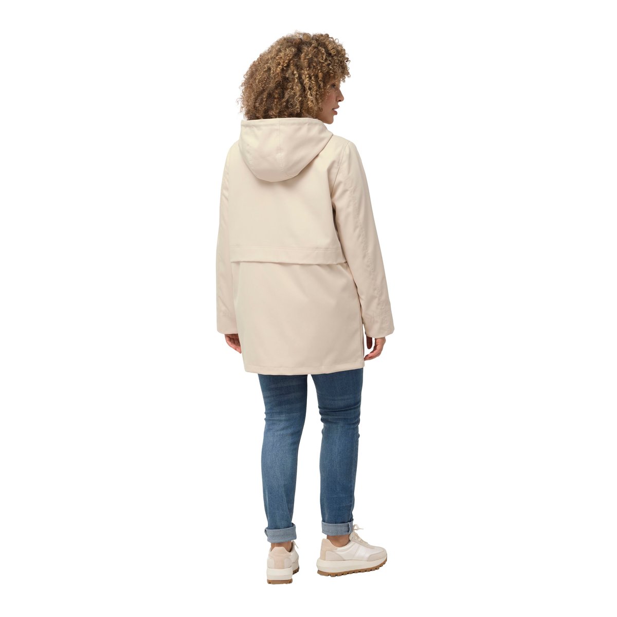Parka HYPRAR, imperméable, col montant vanille, ULLA POPKEN
