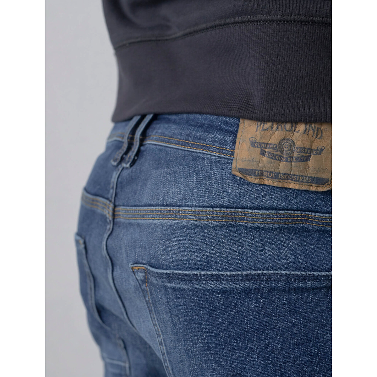Jeans tapered Russel blu scuro, PETROL INDUSTRIES