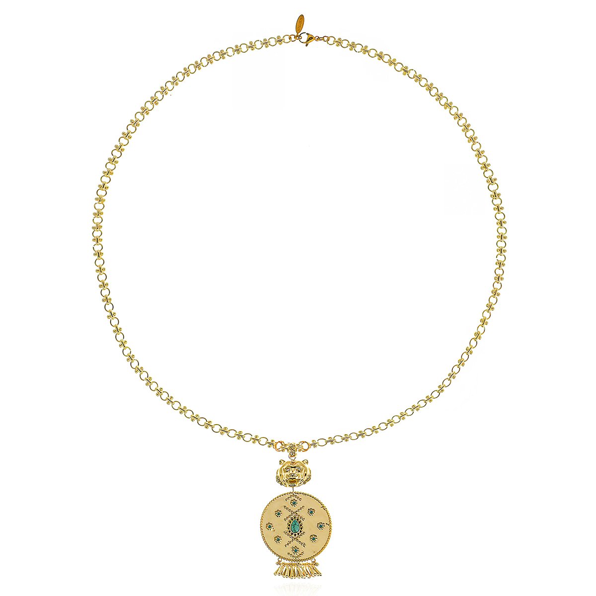 Collier chaîne avec pendentif TOSIE doré, HIPANEMA