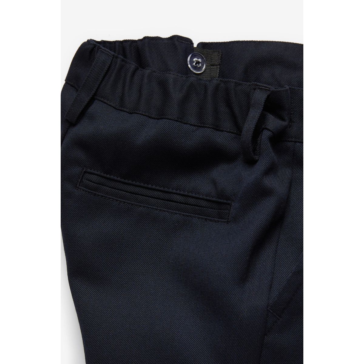 Pantalon d'école droit habillé - grande taille bleu marine, NEXT