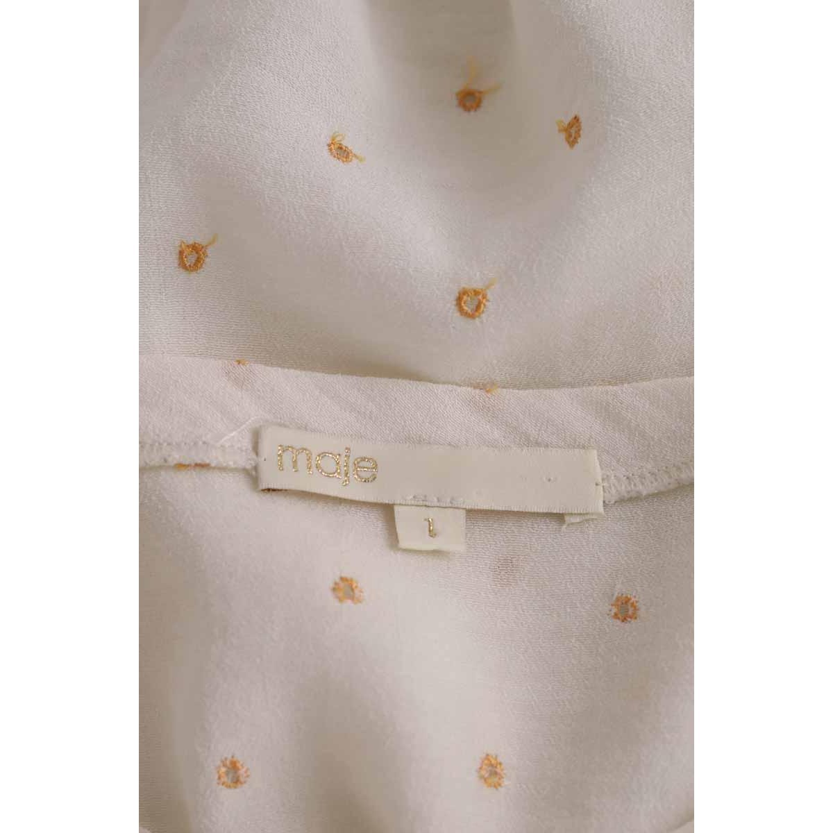 Blouse - Très Bon État blanc, MAJE