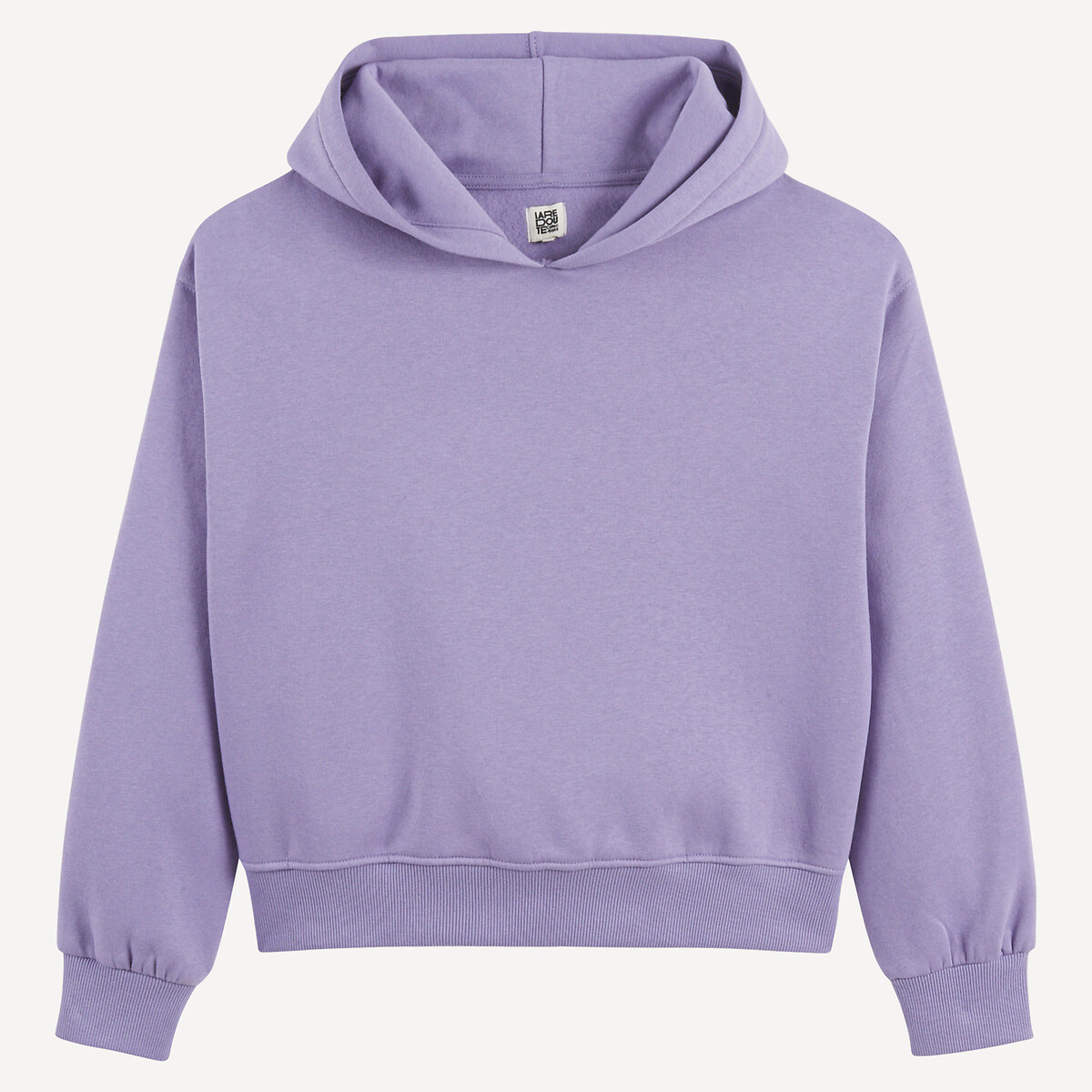 Sweat à capuche parme, LA REDOUTE COLLECTIONS