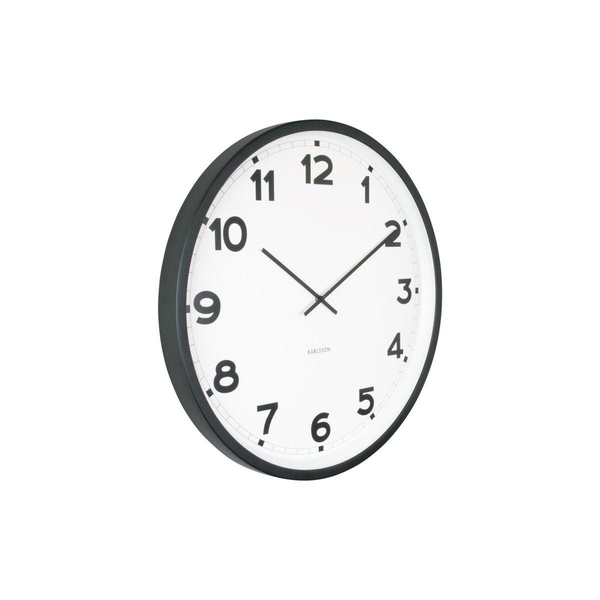 Horloge Murale Le fer NEW CLASSIC blanc, KARLSSON