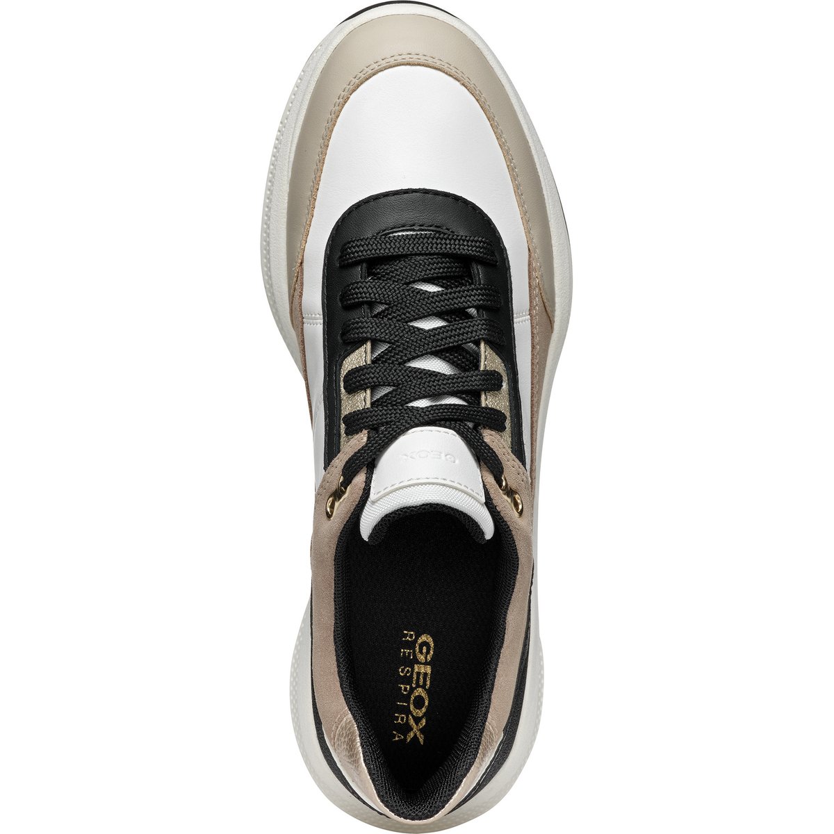 Baskets D PG1X B ABX blanc/beige clair, GEOX