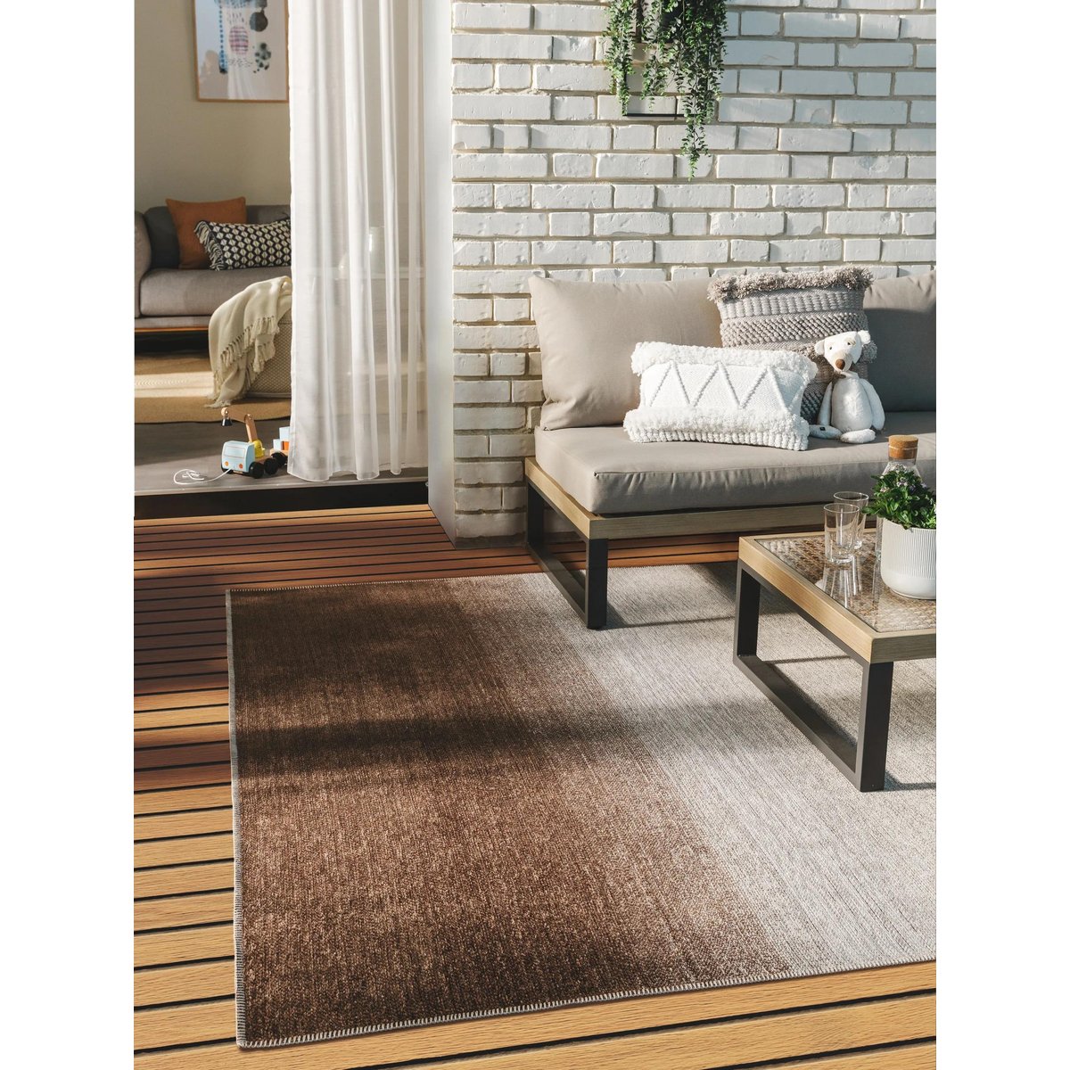 Tapis d'extérieur & intérieur KIANO multicouleur, BENUTA