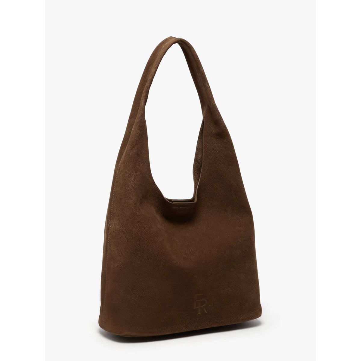 Hobo M Cavalier nubuck cuir chocolat, ETRIER