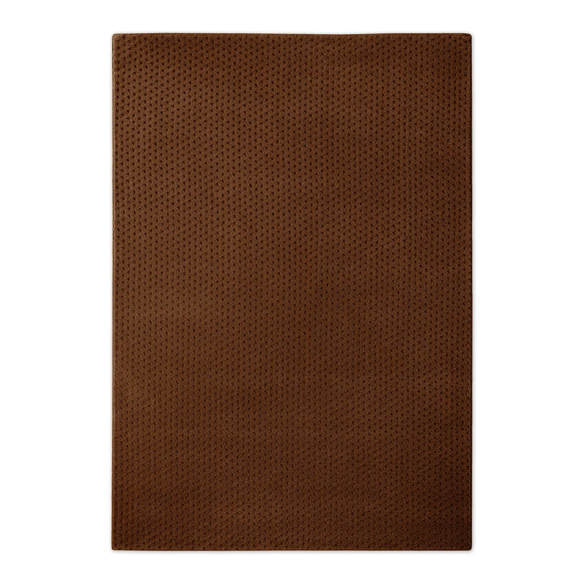 Tapis en laine avec relief , CASTELLO THREE marron, WECON HOME