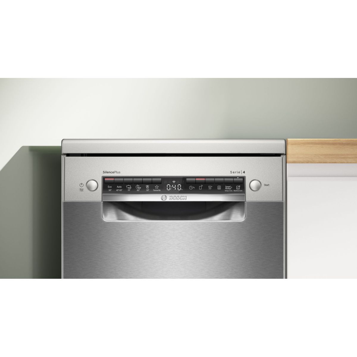 Lave vaisselle 45 cm SPS4EMI11E couleur unique, BOSCH
