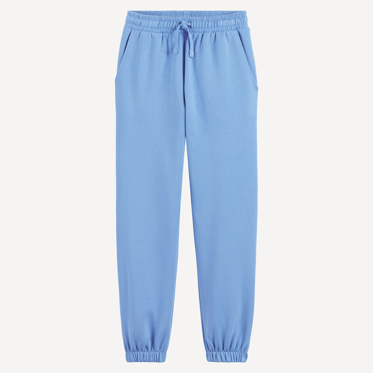 Jogging oversize de felpa azul claro, LA REDOUTE COLLECTIONS