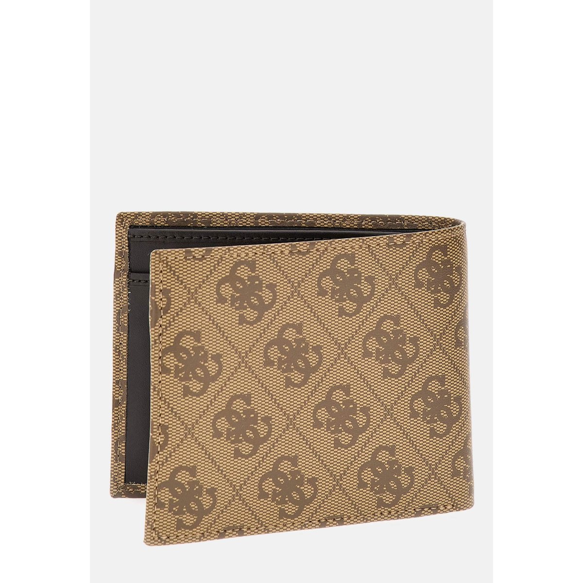 Portefeuille Milano beige multi, GUESS