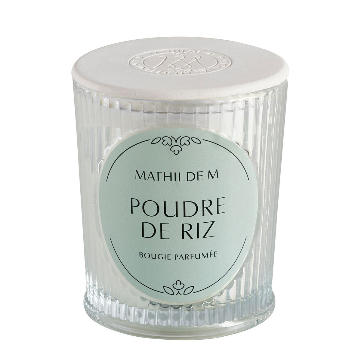 Bougie parfumée 145 g - Poudre de Riz blanc, MATHILDE M