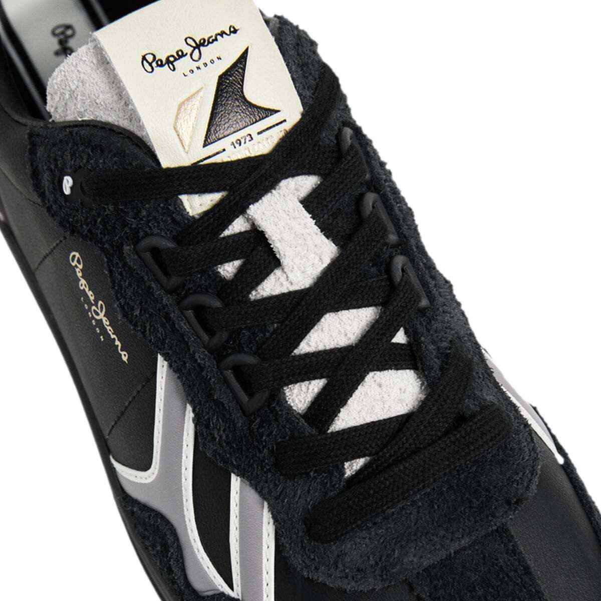 Ball - Sneakers Rétro À Semelle Cupsole noir, PEPE JEANS