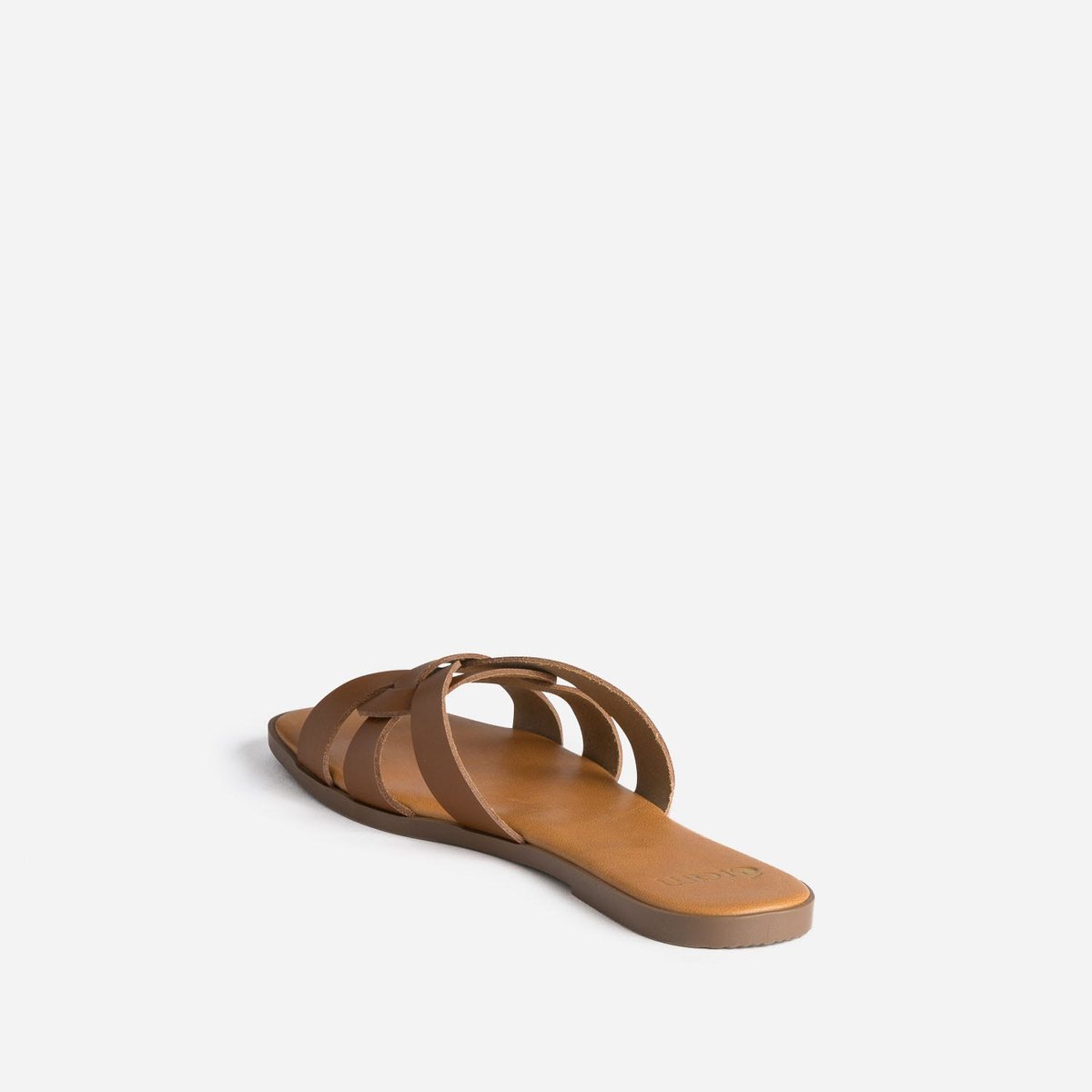 Mule en cuir MARION cognac, ERAM