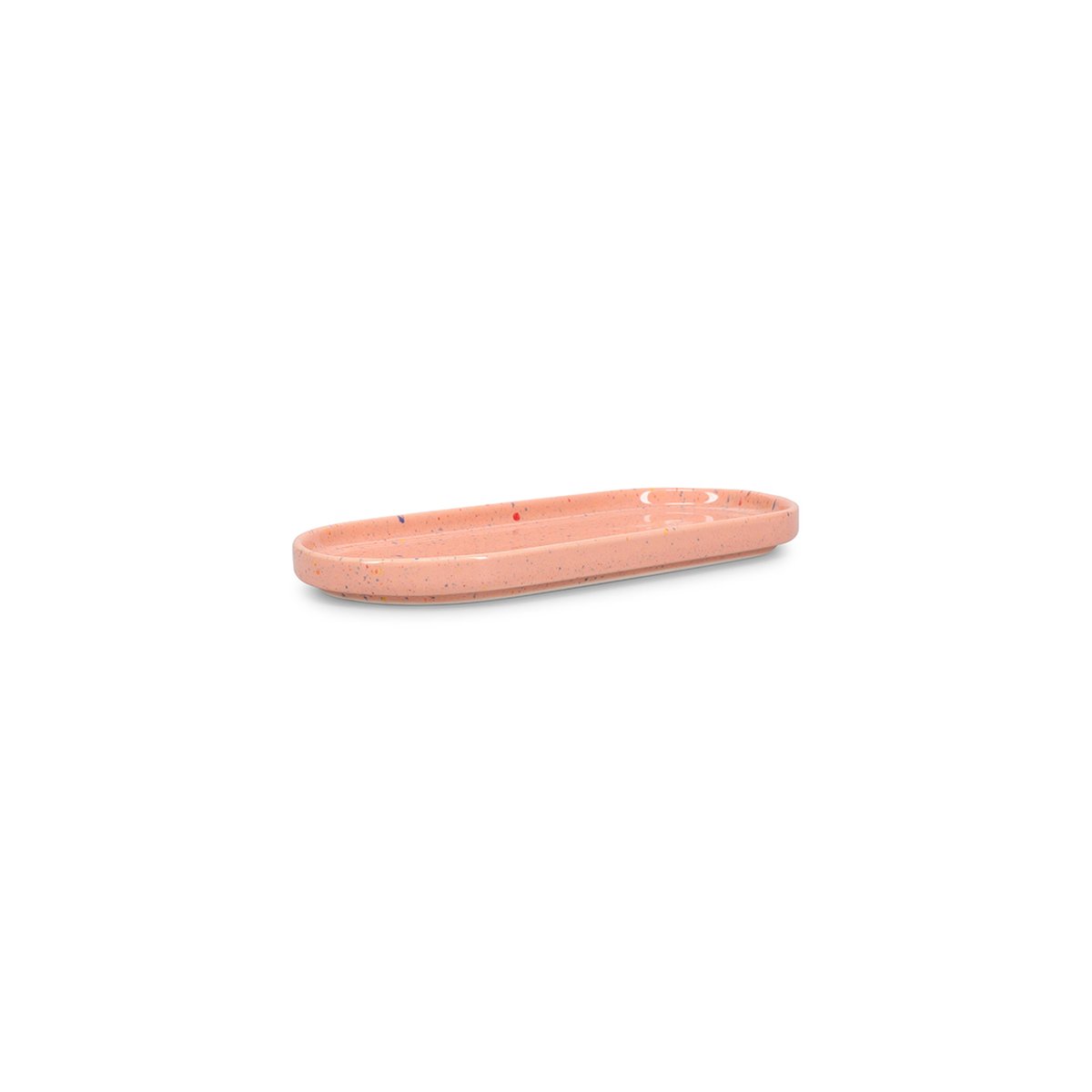 Lot de 4 plat de services FIKA rose, ONA