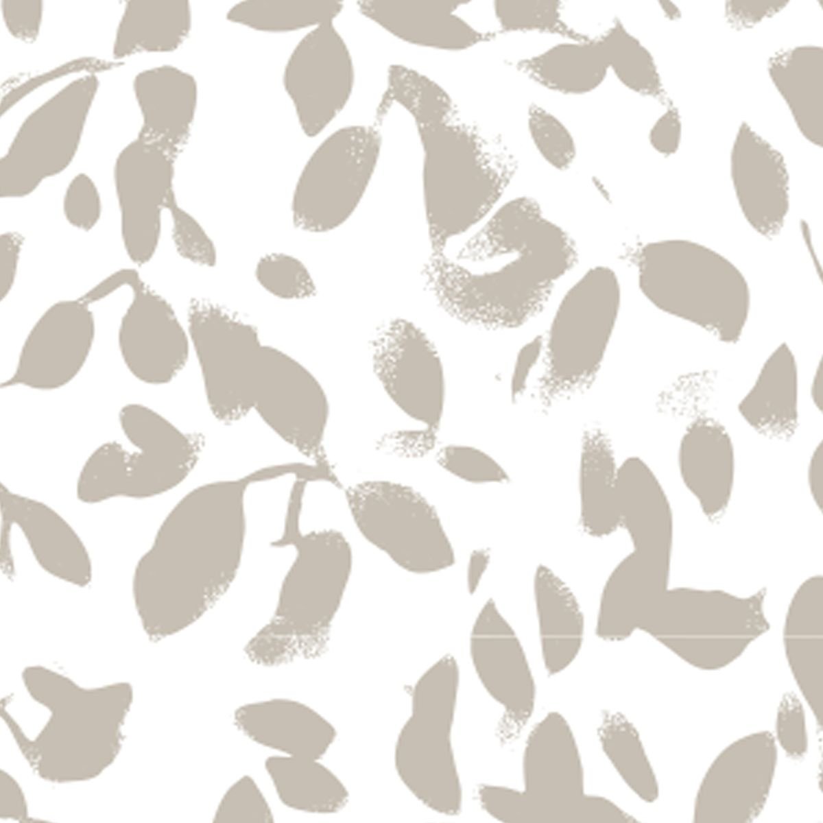Parure de lit uni 1 personne imprimé + Drap Housse COCON beige, TODAY