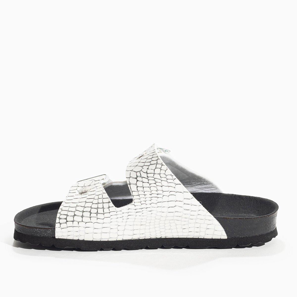 Sandales Vegan CEZANNE blanc, BAYTON