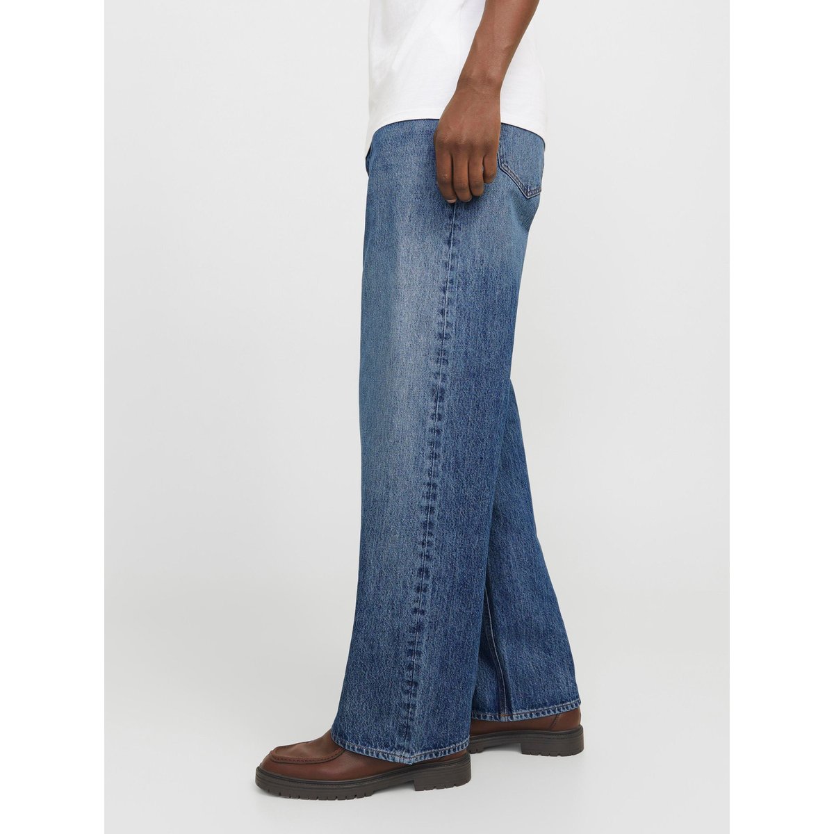 Jean À Coupe Wide blue denim, JACK & JONES
