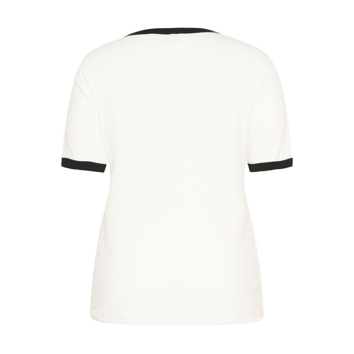T-shirt à manches courtes blanc chalk, KAFFE CURVE