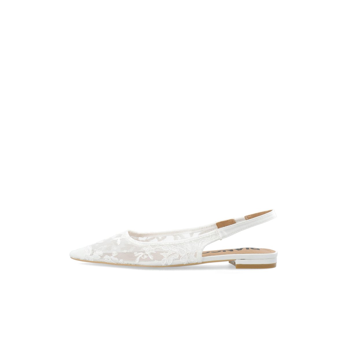 Chaussures À Bride Arrière offwhite, BIANCO