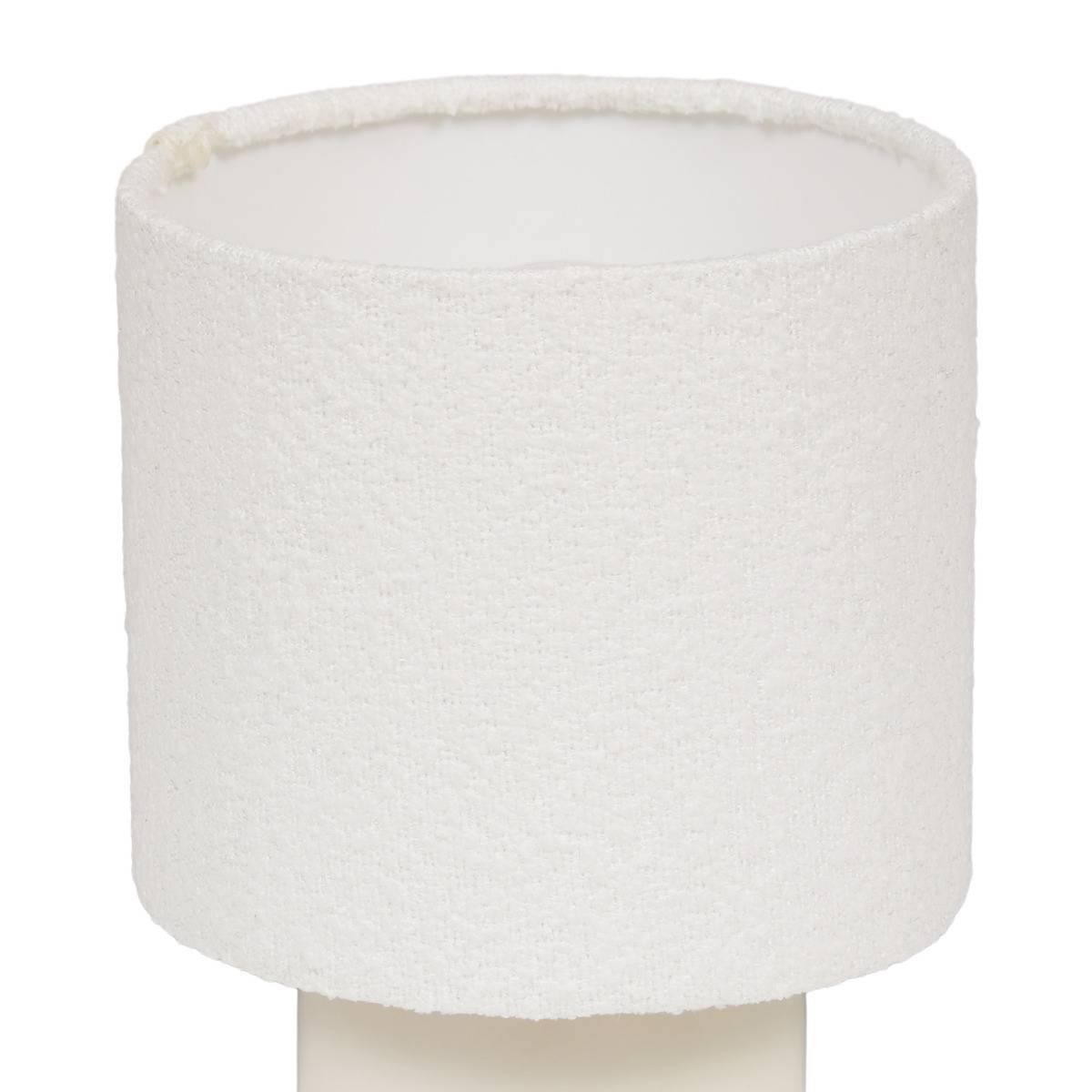 Lampe cylindrique KELIA blanc, ATMOSPHERA