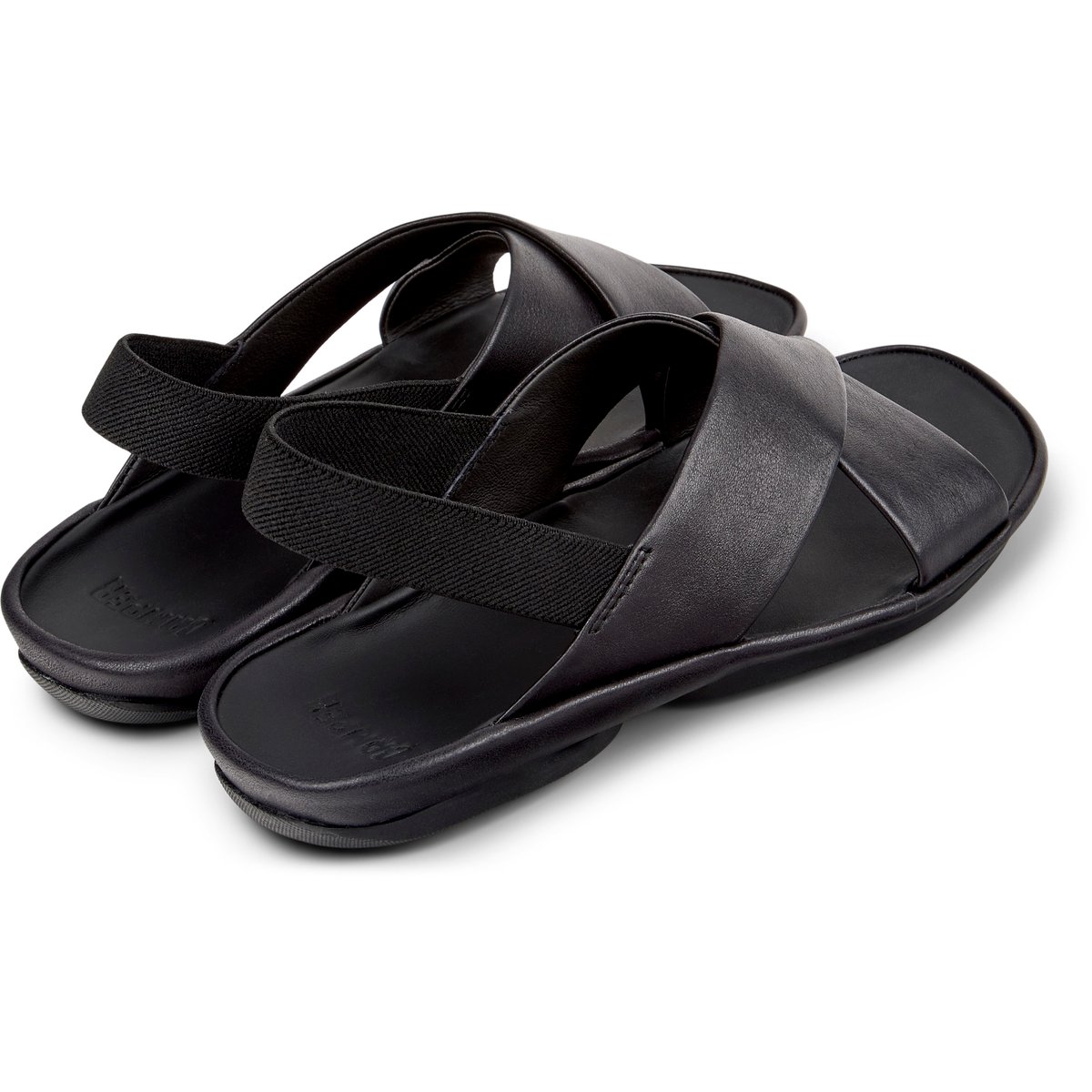 Sandales Cuir RIGHT ISLA noir, CAMPER