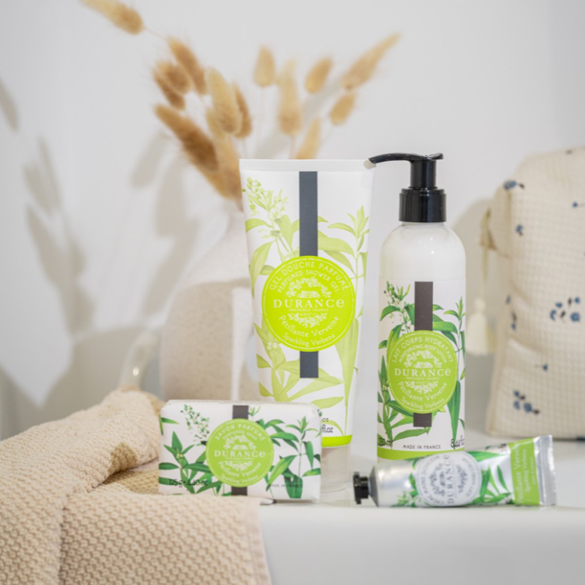Gel douche PÉTILLANTE VERVEINE couleur unique, DURANCE