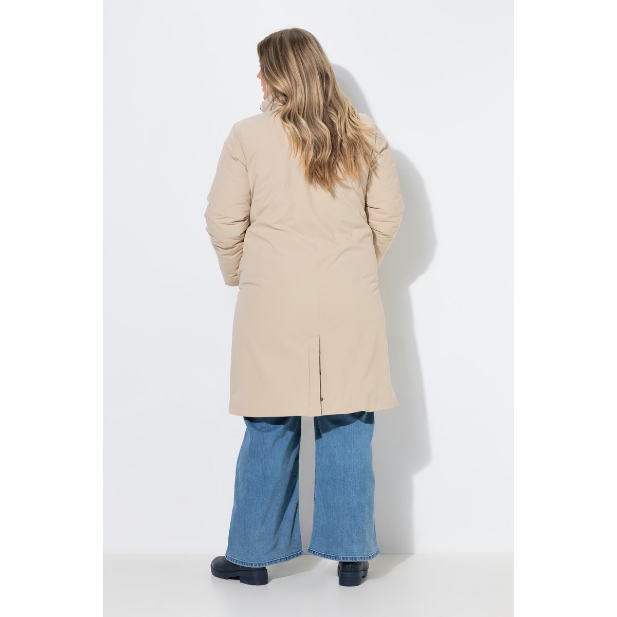 Doudoune longue HYPRAR beige, ULLA POPKEN